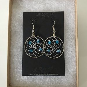 Handmade Earrings & Dream Catcher